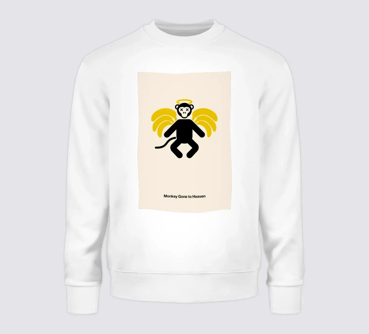 Monkey Gone to Heaven felpa da Viktor Hertz