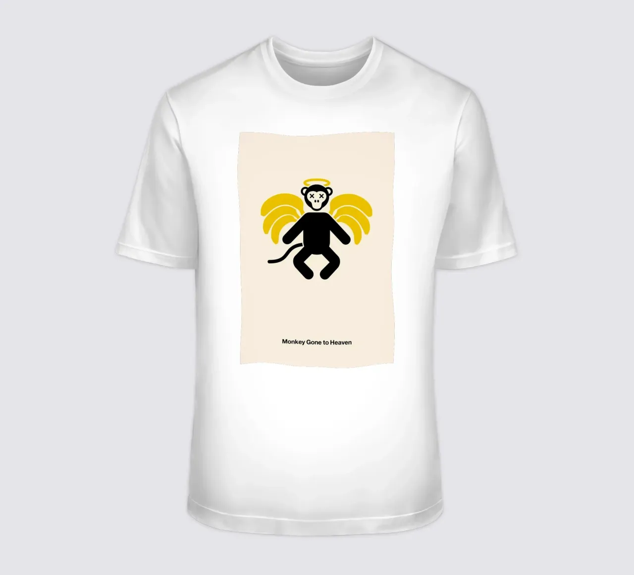 Monkey Gone to Heaven t-shirt da Viktor Hertz