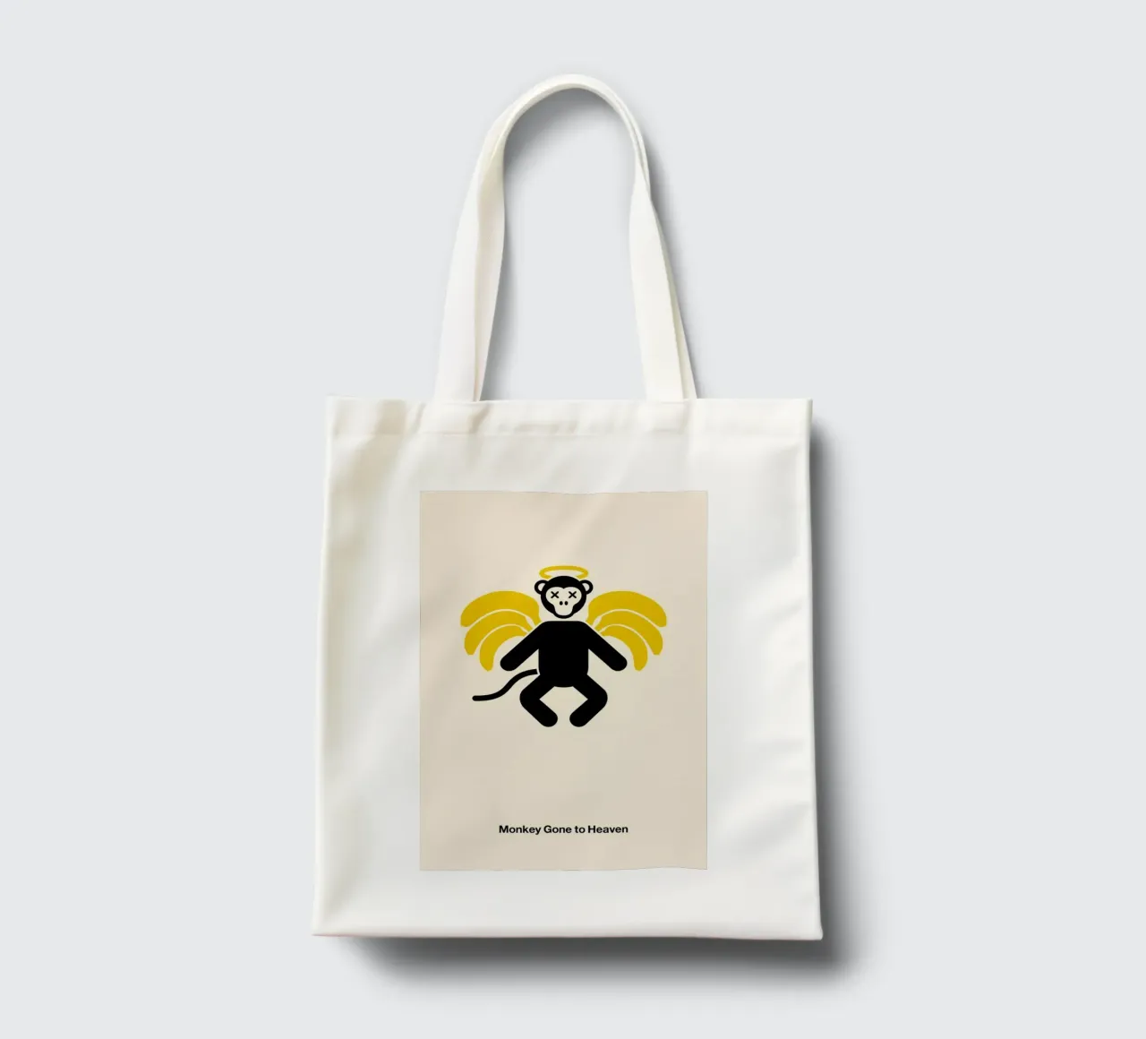Monkey Gone to Heaven borsa in juta da Viktor Hertz