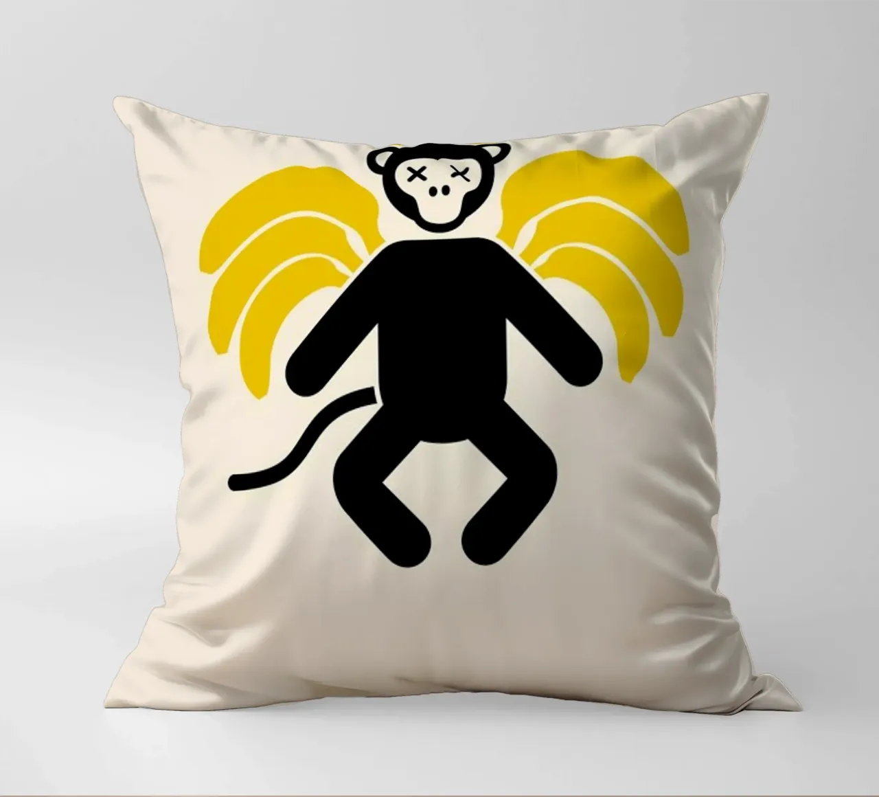Monkey Gone to Heaven cuscino da Viktor Hertz
