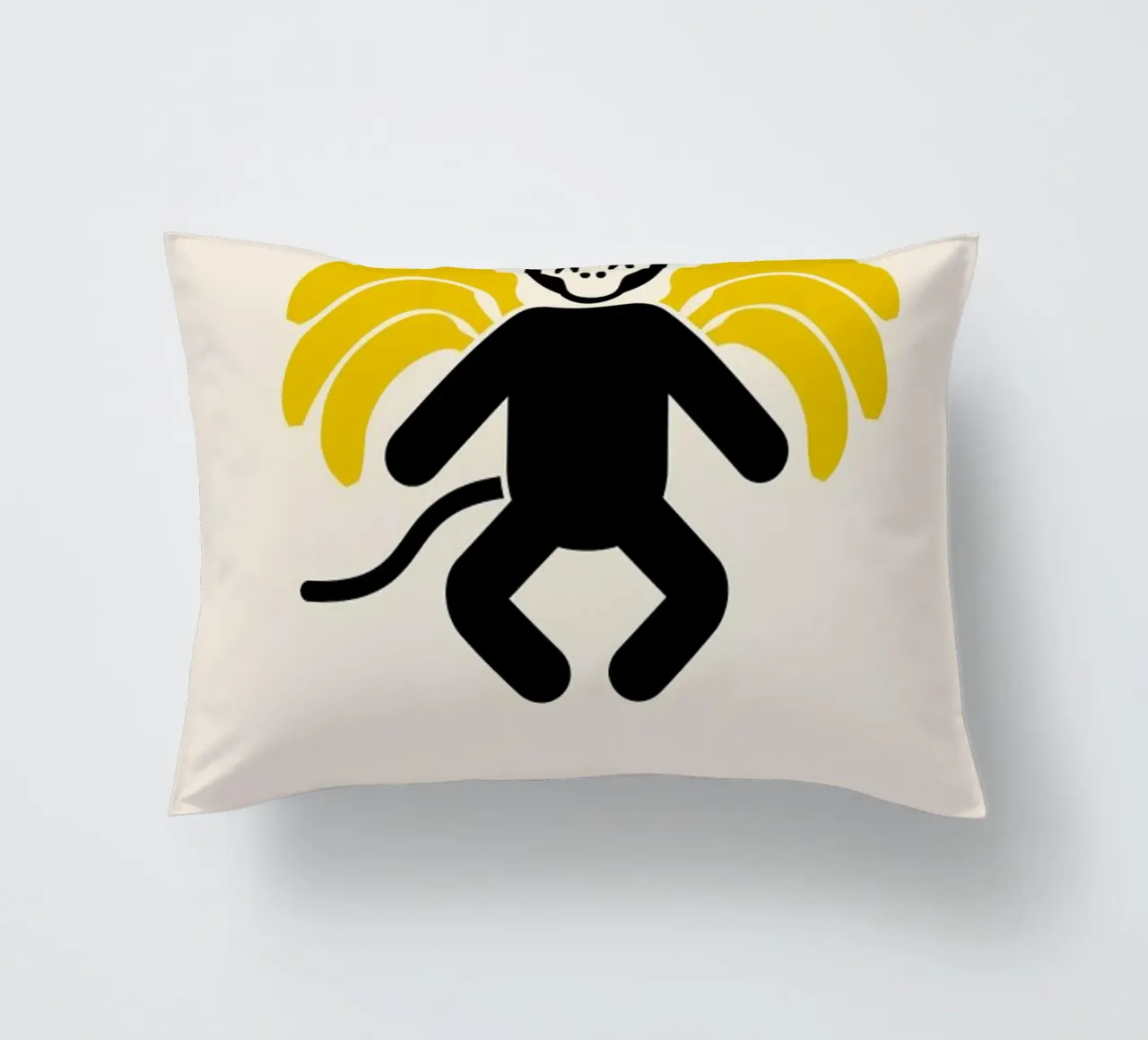 Monkey Gone to Heaven cuscino da Viktor Hertz