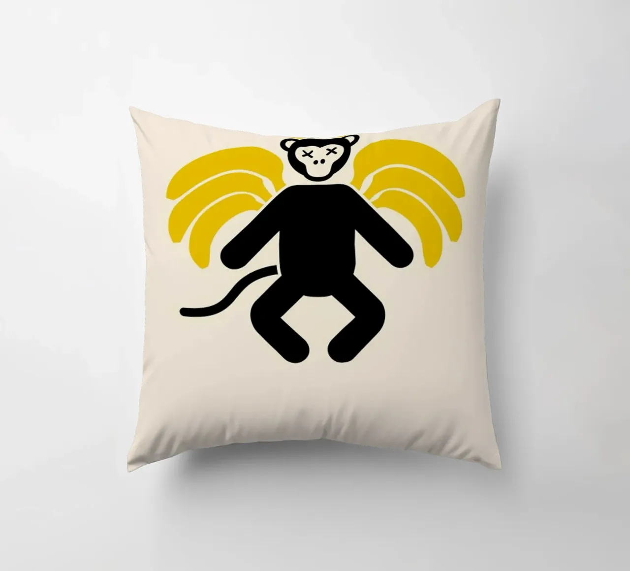 Monkey Gone to Heaven cuscino da Viktor Hertz