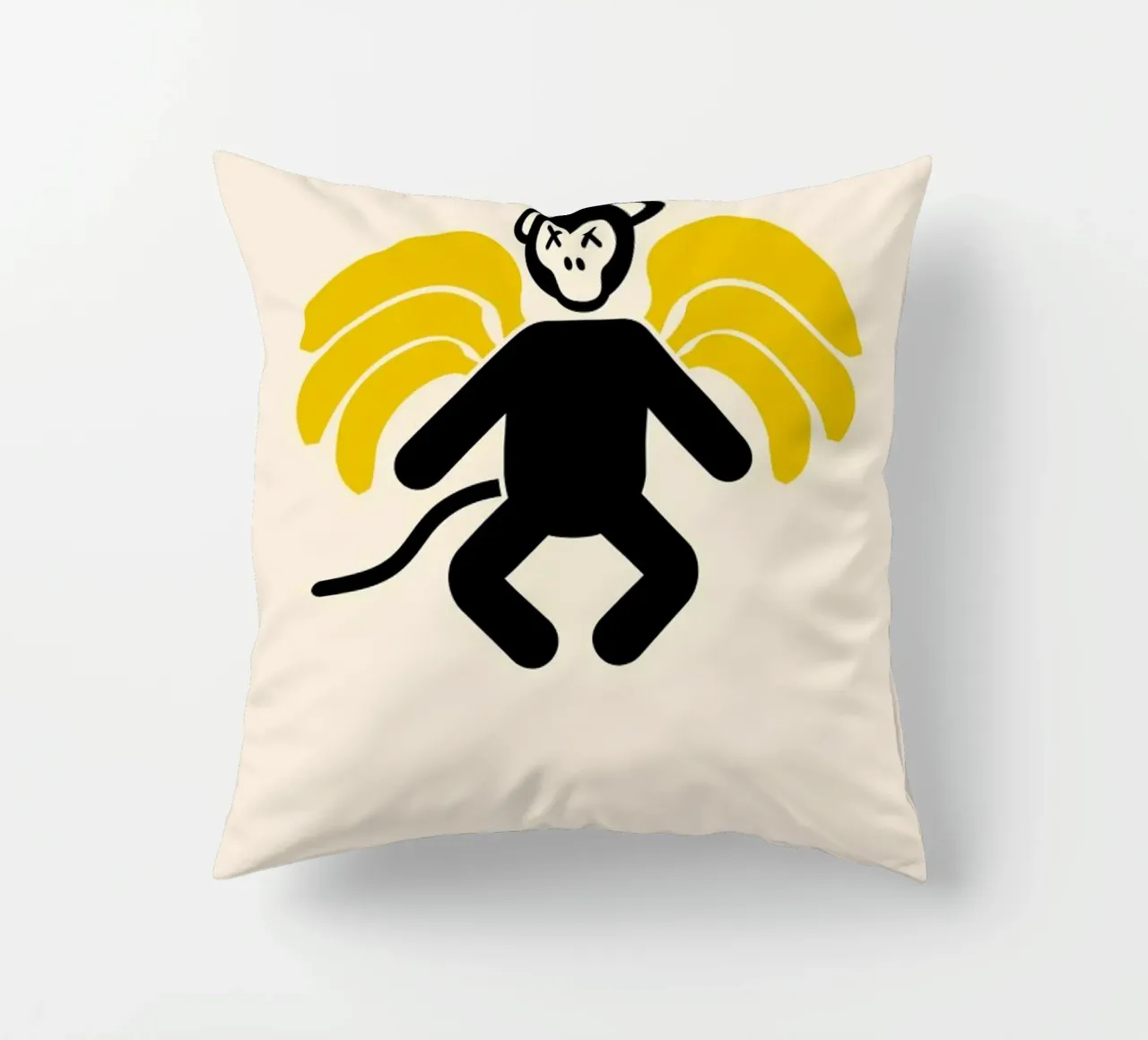 Monkey Gone to Heaven cuscino da Viktor Hertz