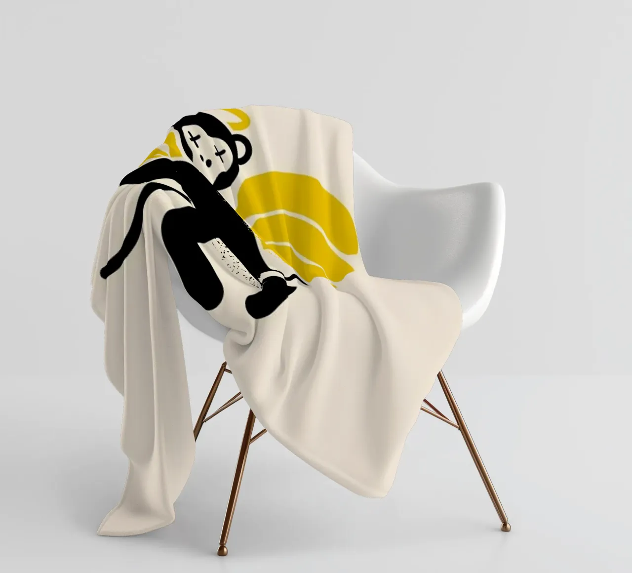 Monkey Gone to Heaven coperta in pile da Viktor Hertz
