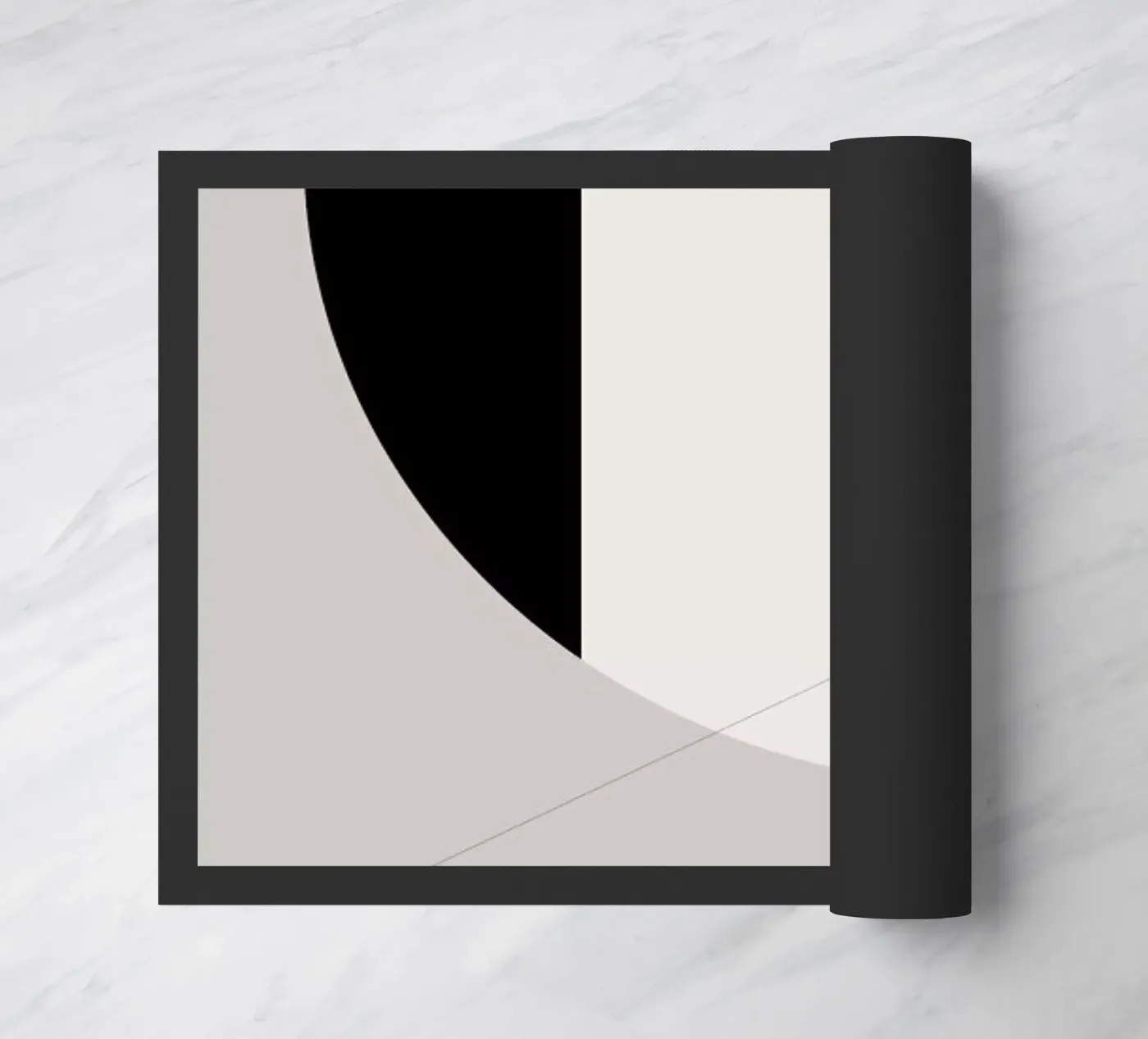 Black Side doormat by 170QM