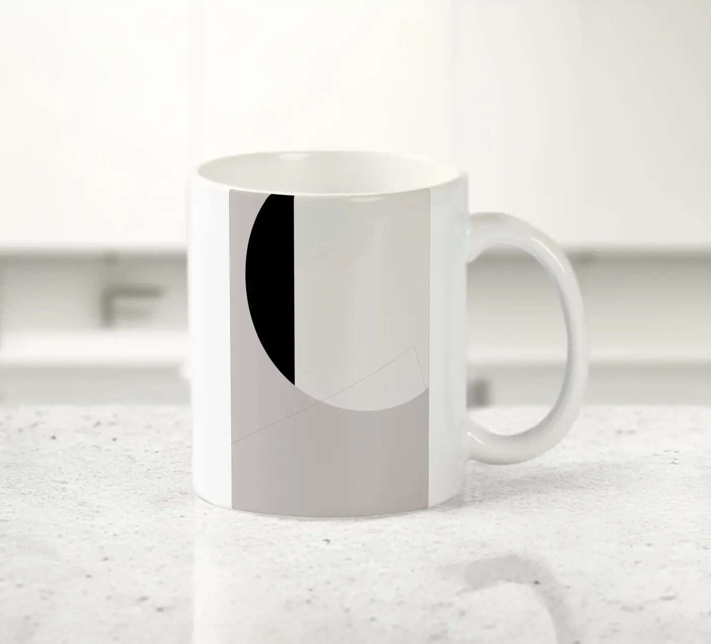 Black Side ceramic mug by 170QM