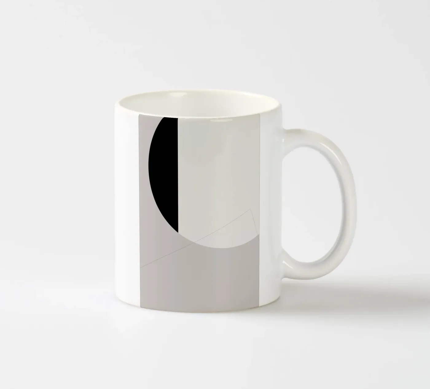 Black Side ceramic mug by 170QM