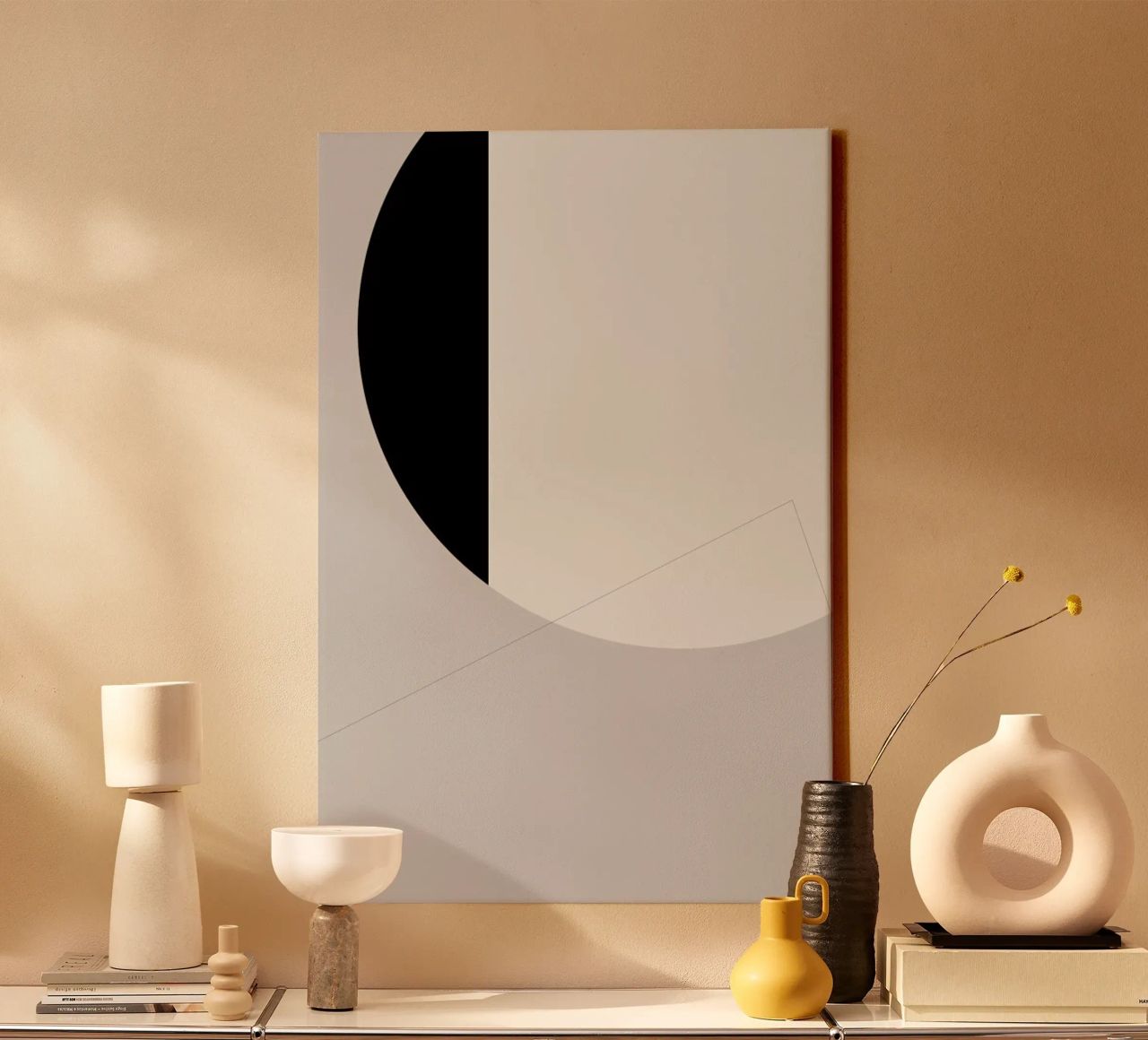 Black Side Leinwand von 170QM