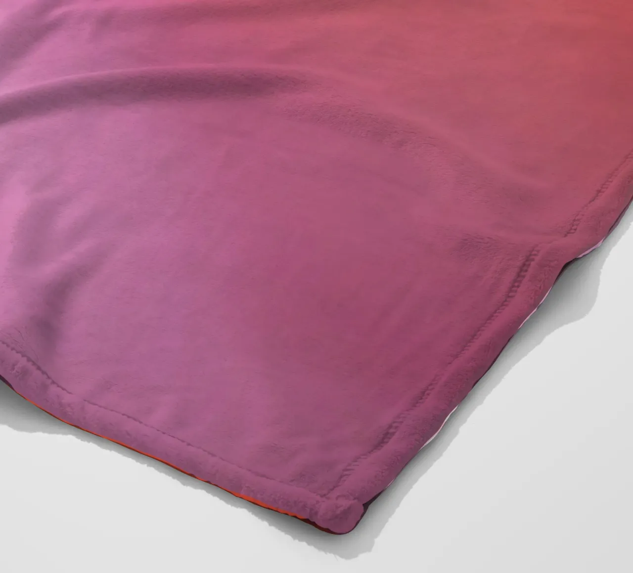 Vibrant illuminated structure in fog fleece blanket by DesignDoodle