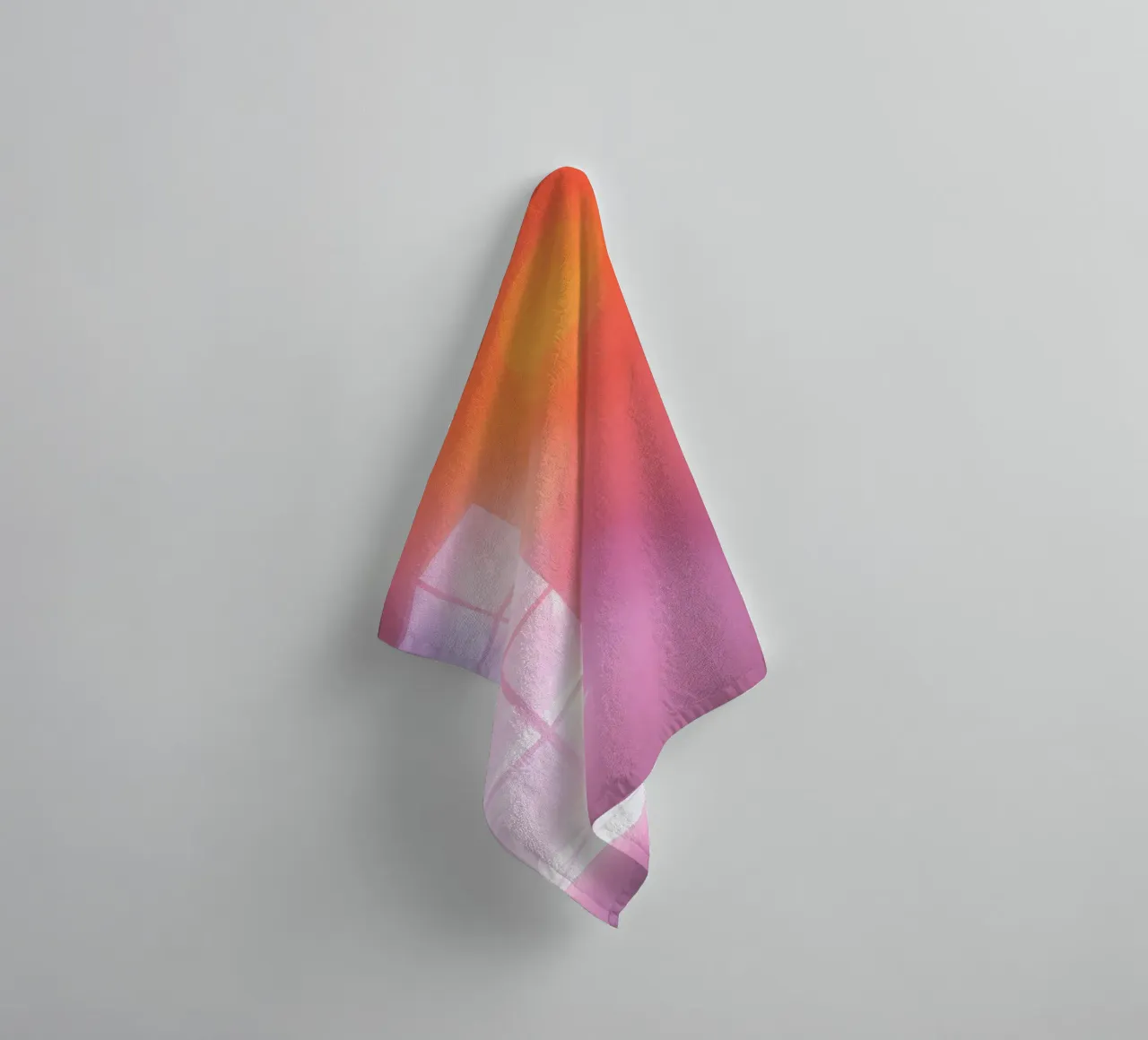 Vibrant illuminated structure in fog towel by DesignDoodle