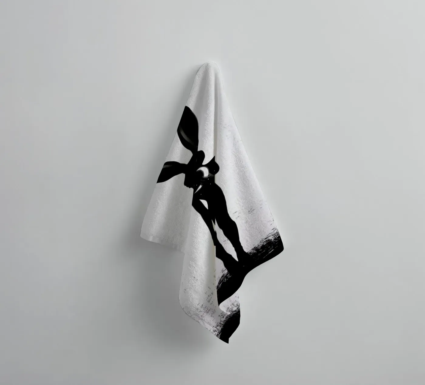 Lepus towel by Ruben Ireland
