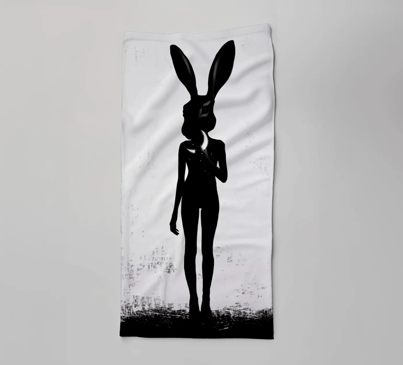 Lepus towel by Ruben Ireland