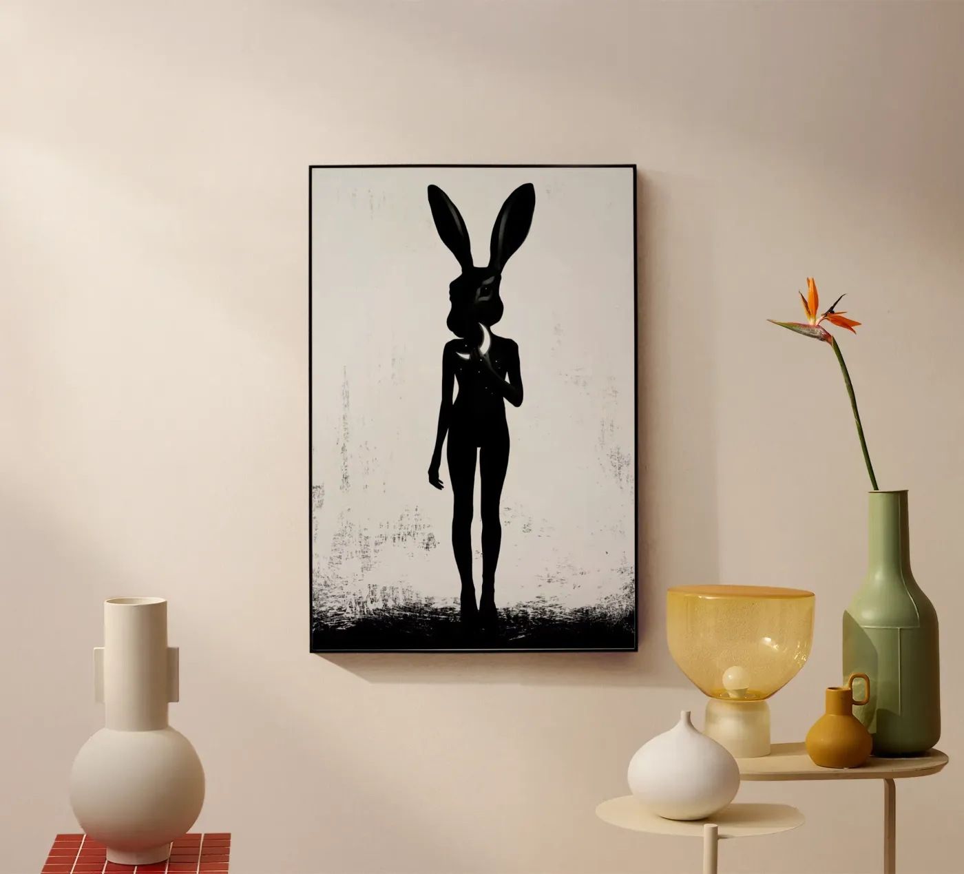 Lepus plexiglas de Ruben Ireland