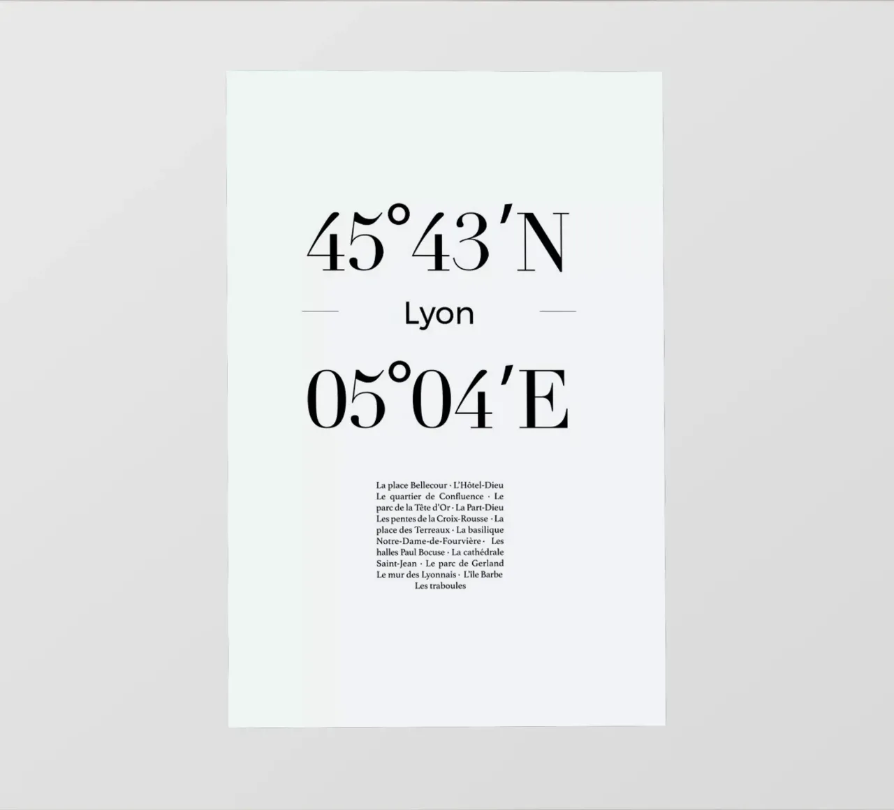 Lyon telo in pvc da Studio One