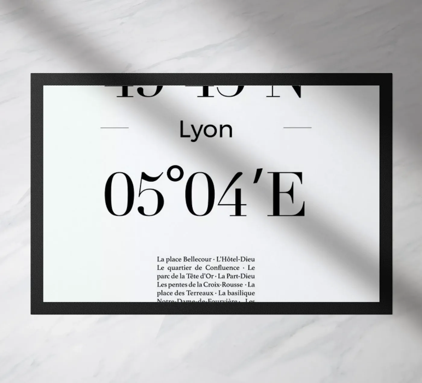 Lyon deurmat van Studio One