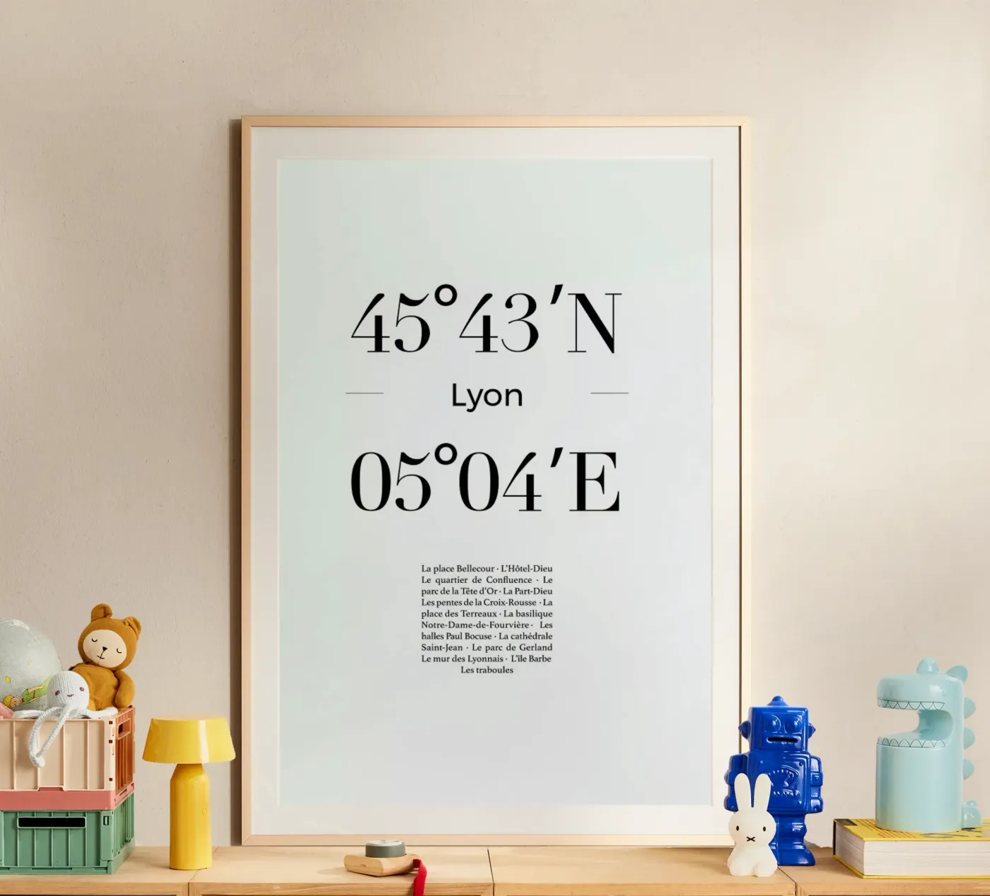 Lyon poster van Studio One
