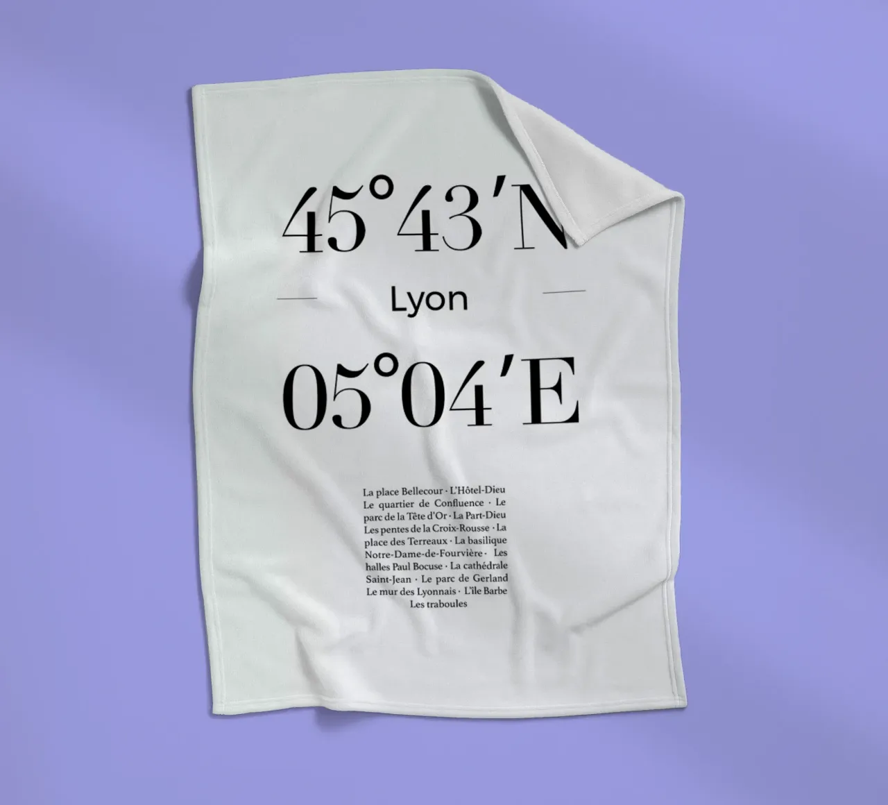 Lyon coperta in pile da Studio One