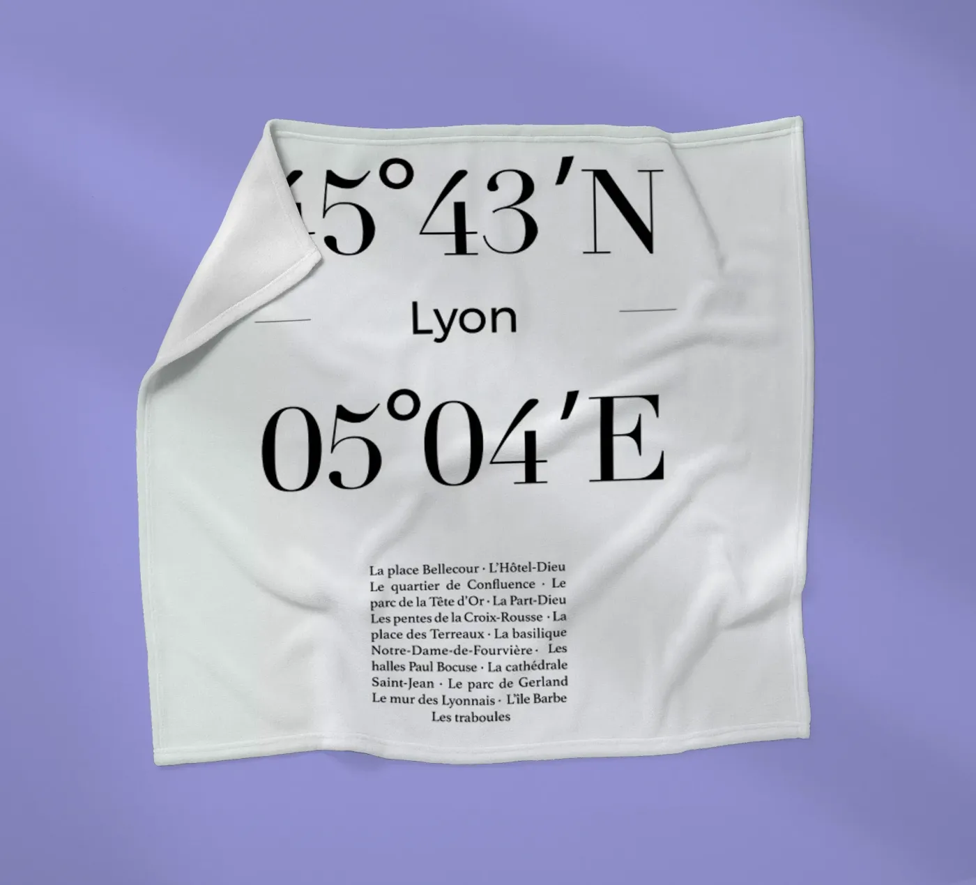 Lyon fleecedeken van Studio One