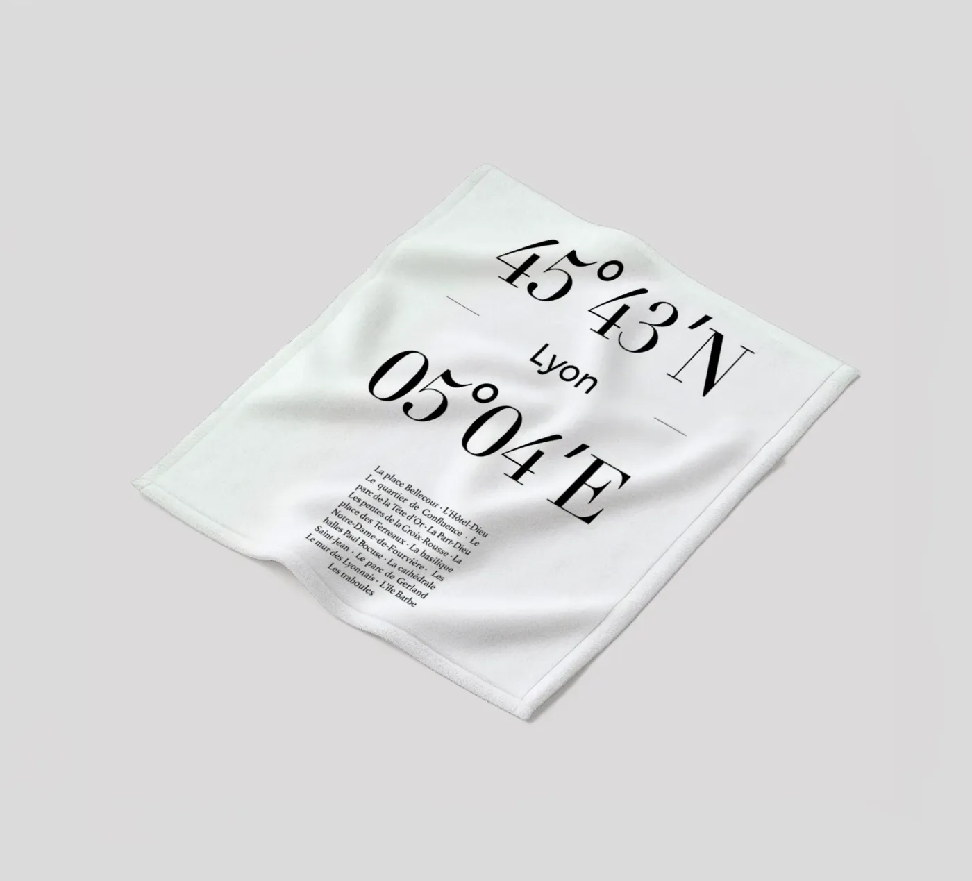 Lyon fleecedeken van Studio One