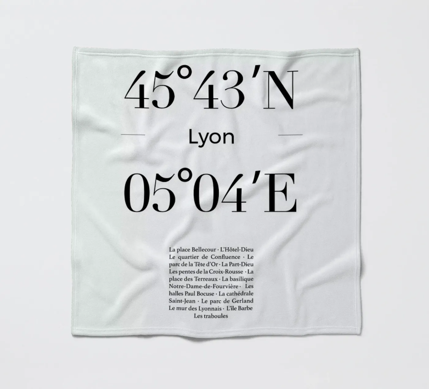 Lyon fleecedeken van Studio One