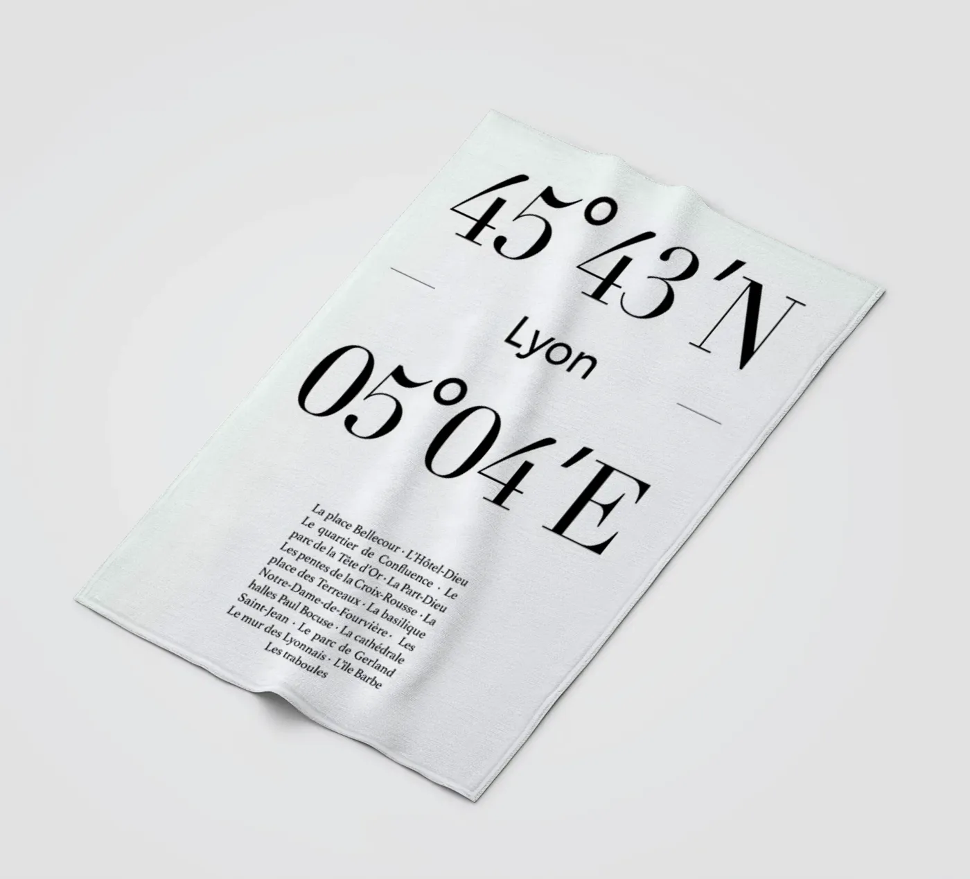 Lyon fleecedeken van Studio One