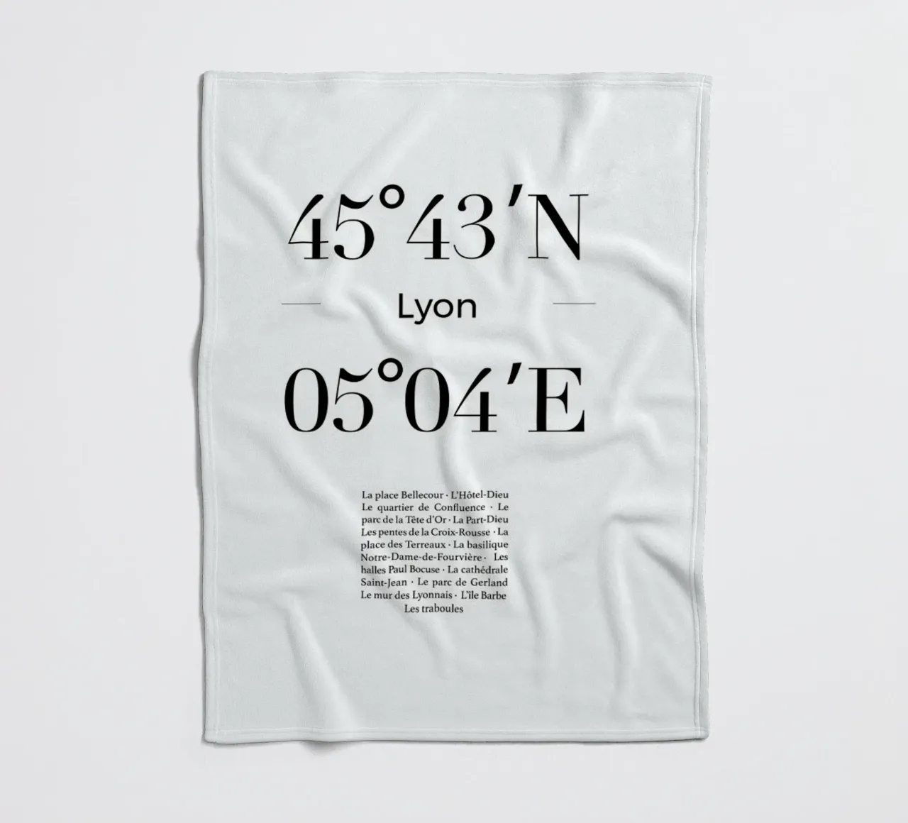 Lyon coperta in pile da Studio One