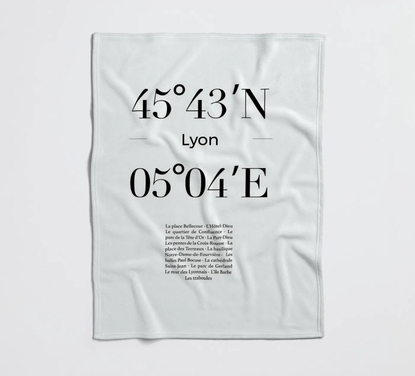 Lyon fleecedeken van Studio One