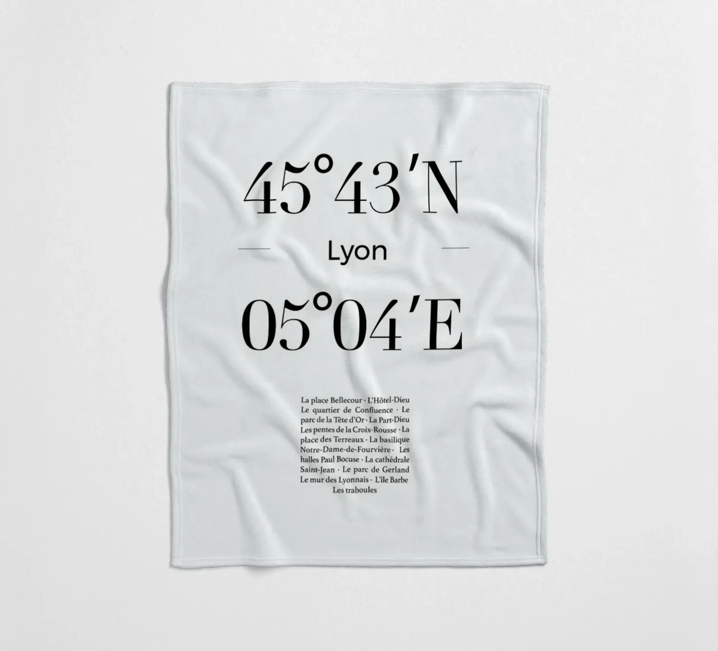 Lyon fleecedeken van Studio One