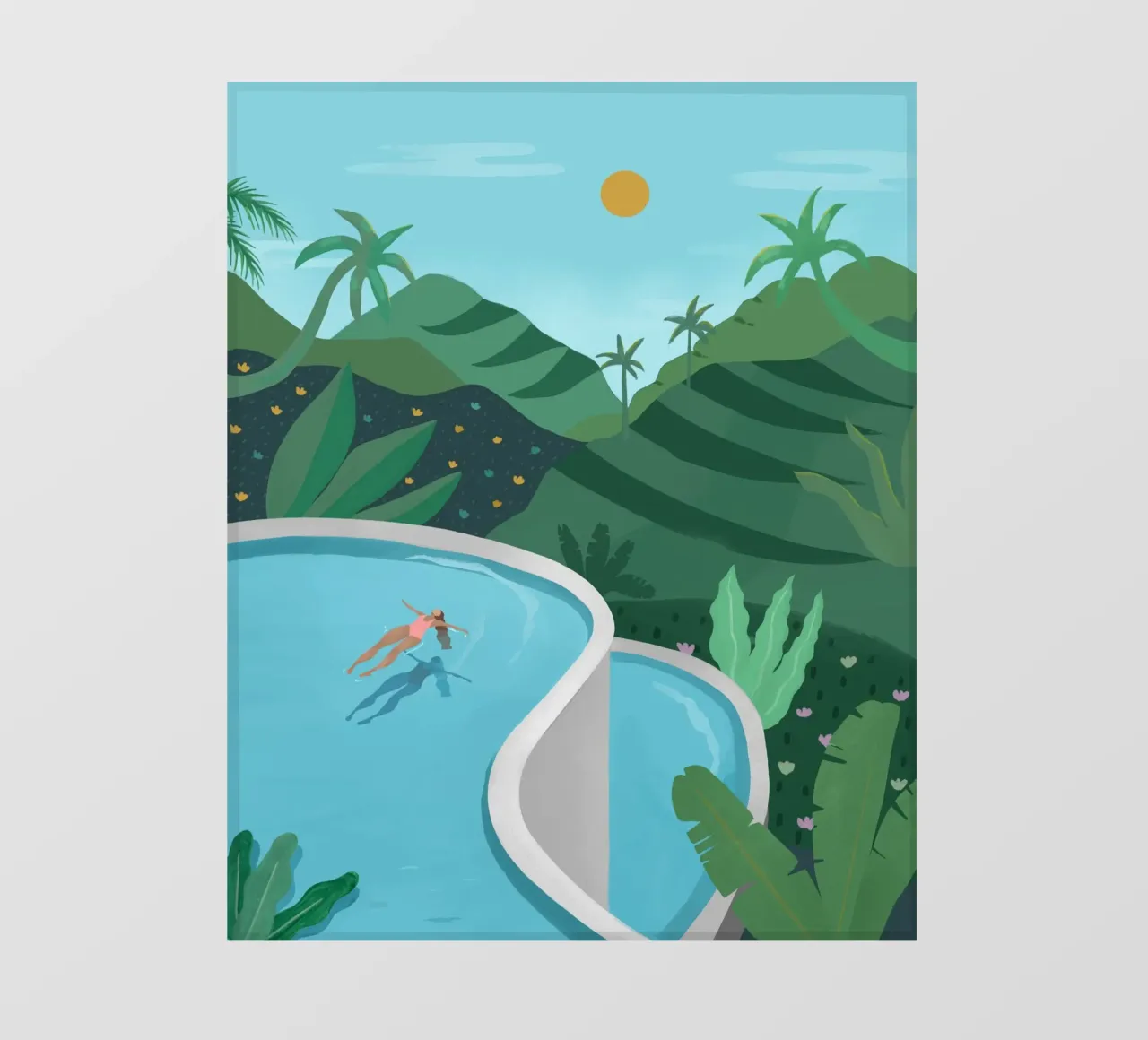 Bali pvc-zeil van PetrArts