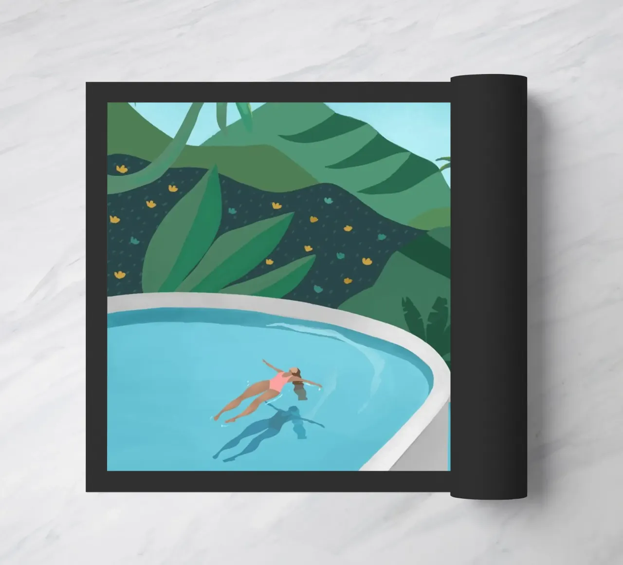 Bali Fußmatte von PetrArts