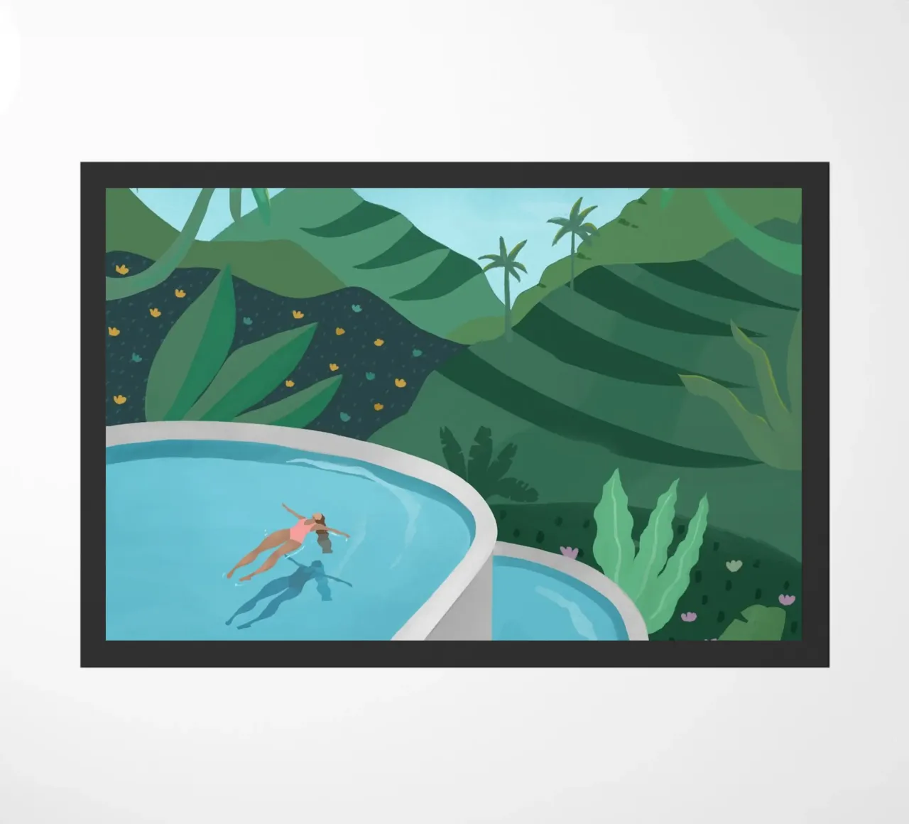 Bali Fußmatte von PetrArts