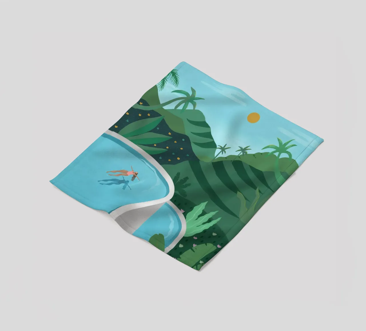 Bali Fleecedecke von PetrArts