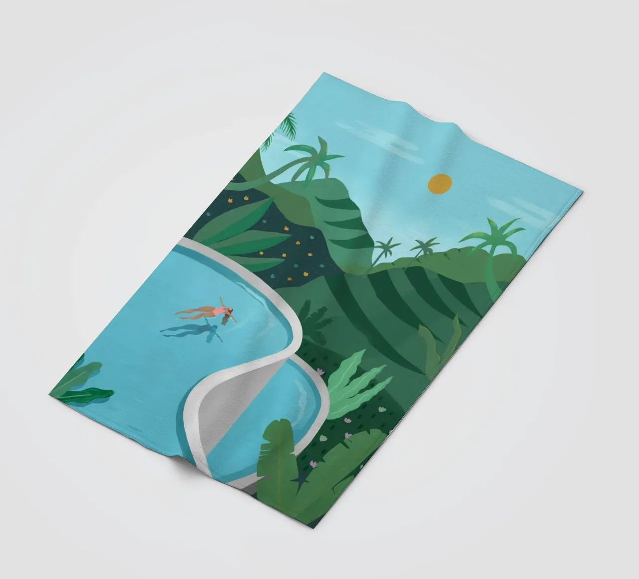 Bali Fleecedecke von PetrArts