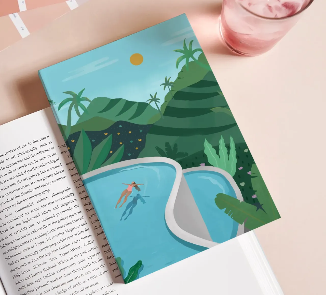 Bali notebook by PetrArts