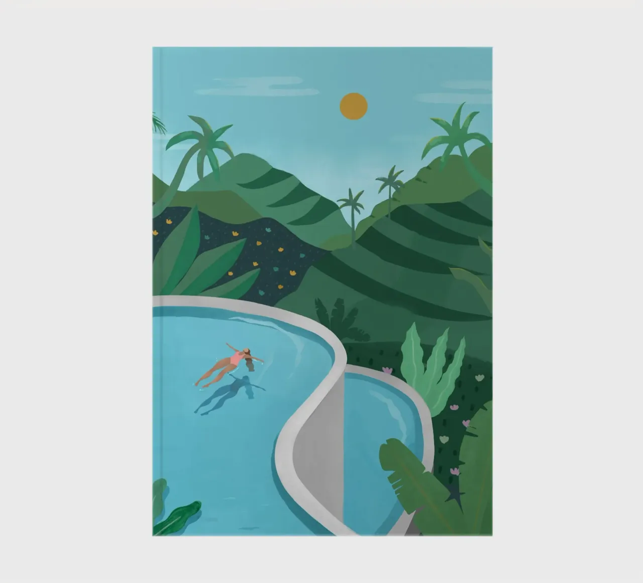 Bali notebook by PetrArts