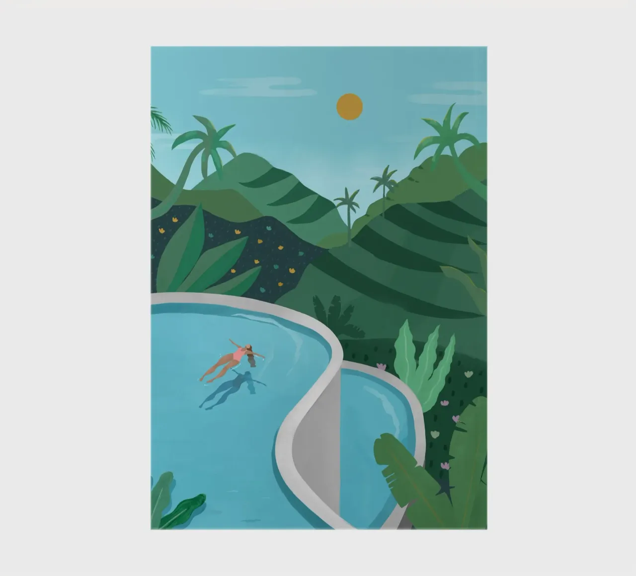 Bali notebook by PetrArts