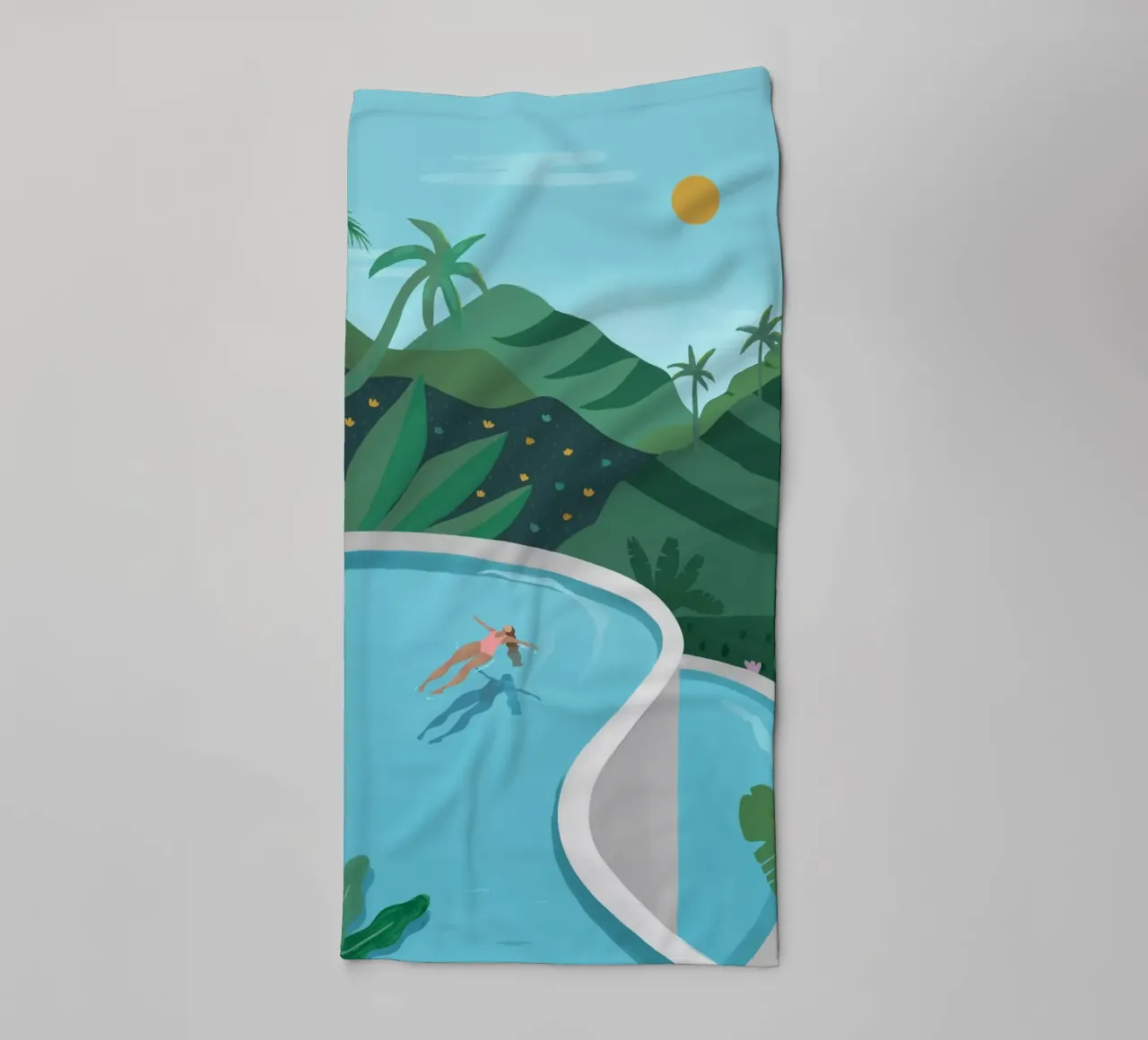 Bali Handtuch von PetrArts