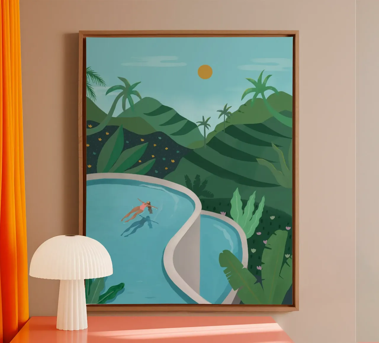 Bali canvas van PetrArts