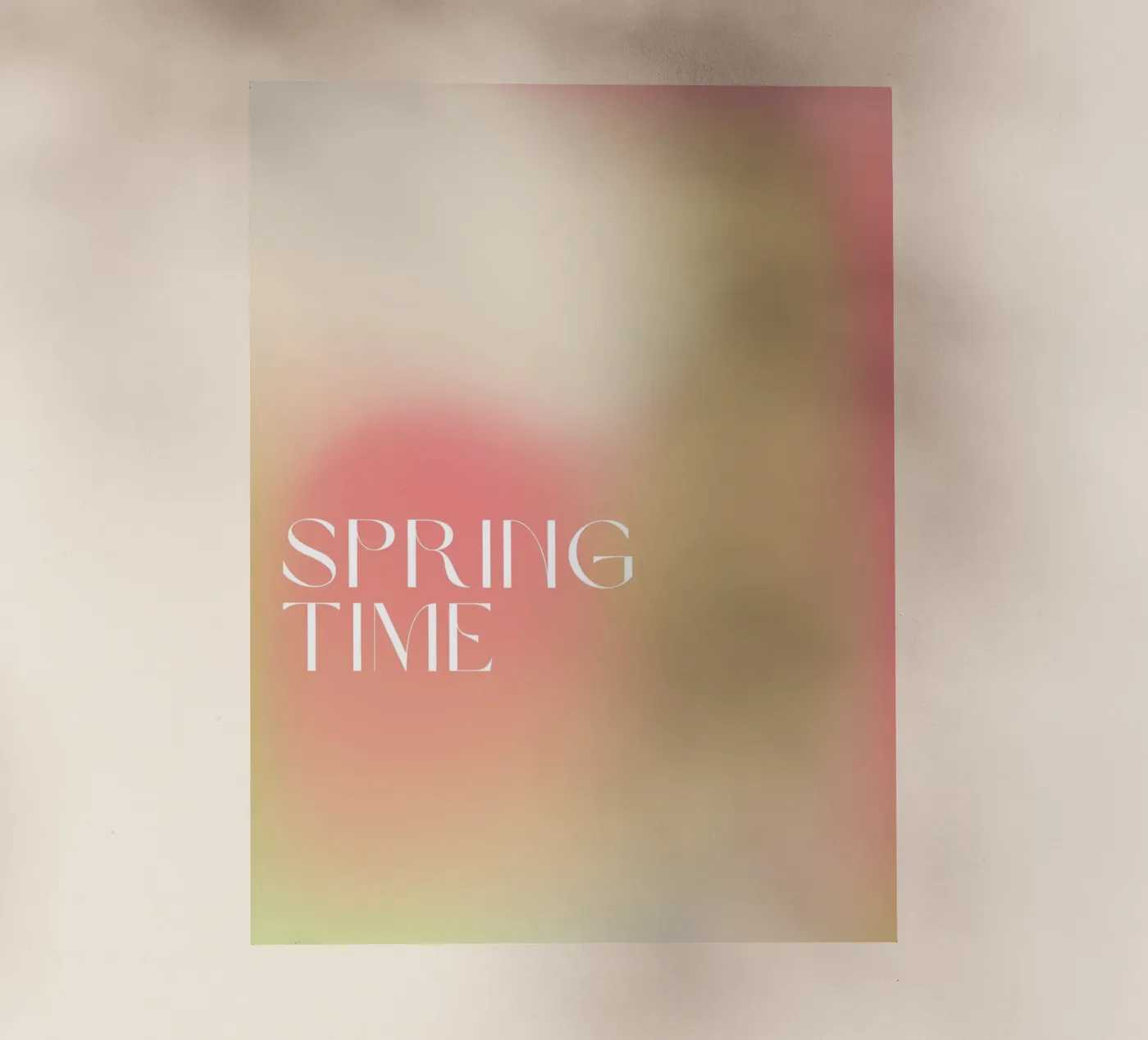 Spring Time film rétro-éclairé de treechild
