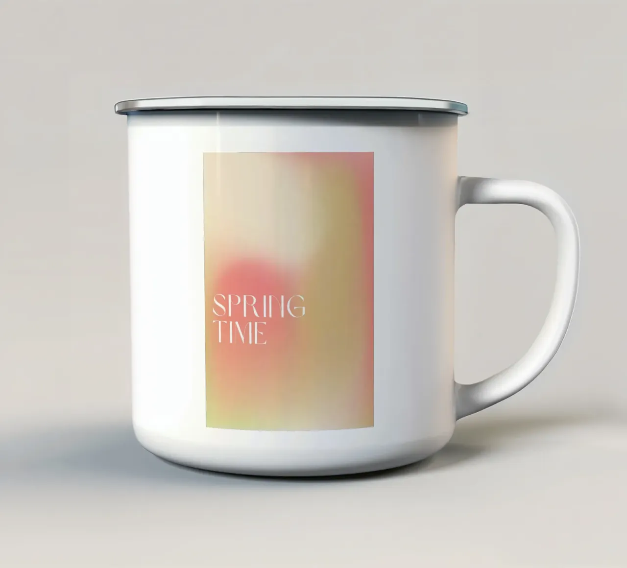 Spring Time tazza in smalto da treechild