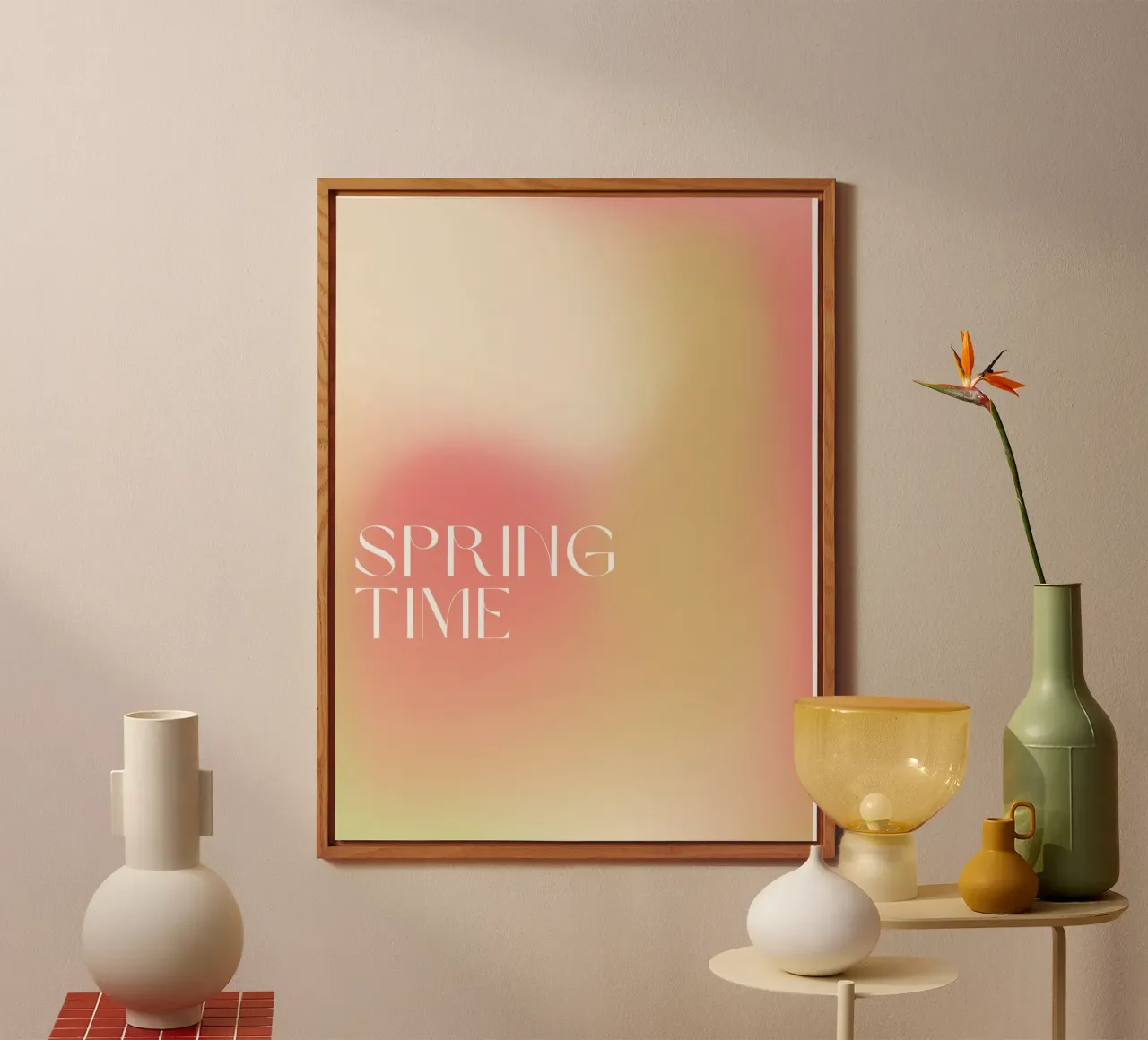 Spring Time alluminio dibond da treechild