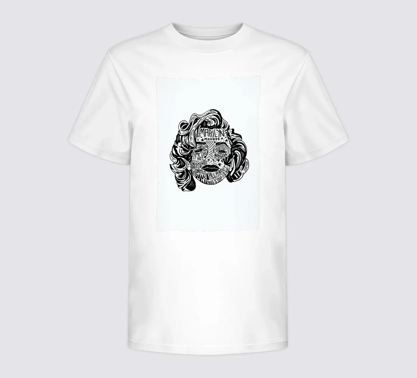 Marylin t-shirt bambini da Nick Cocozza
