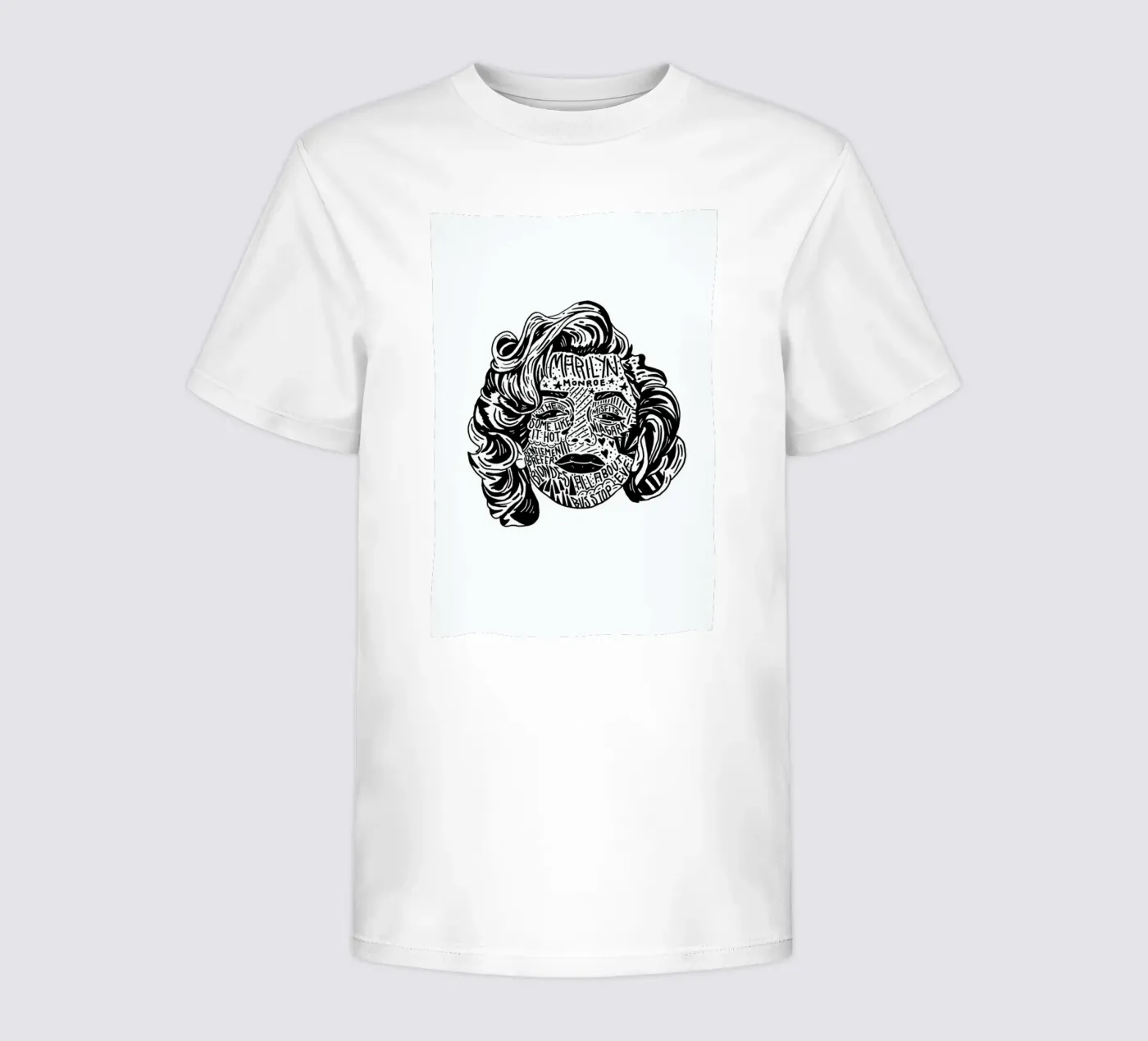 Marylin kinder t-shirt van Nick Cocozza