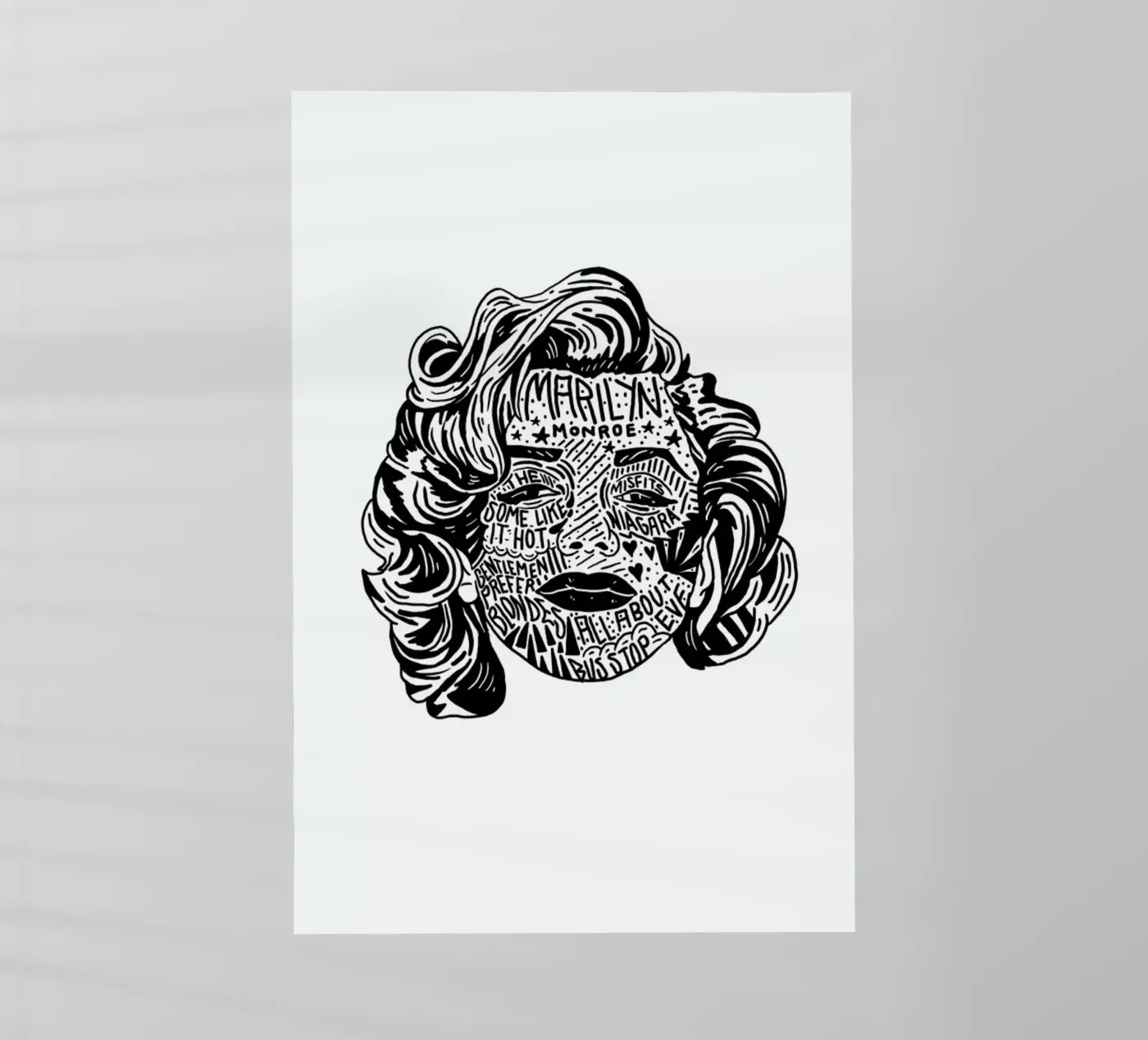 Marylin pellicola backlit da Nick Cocozza