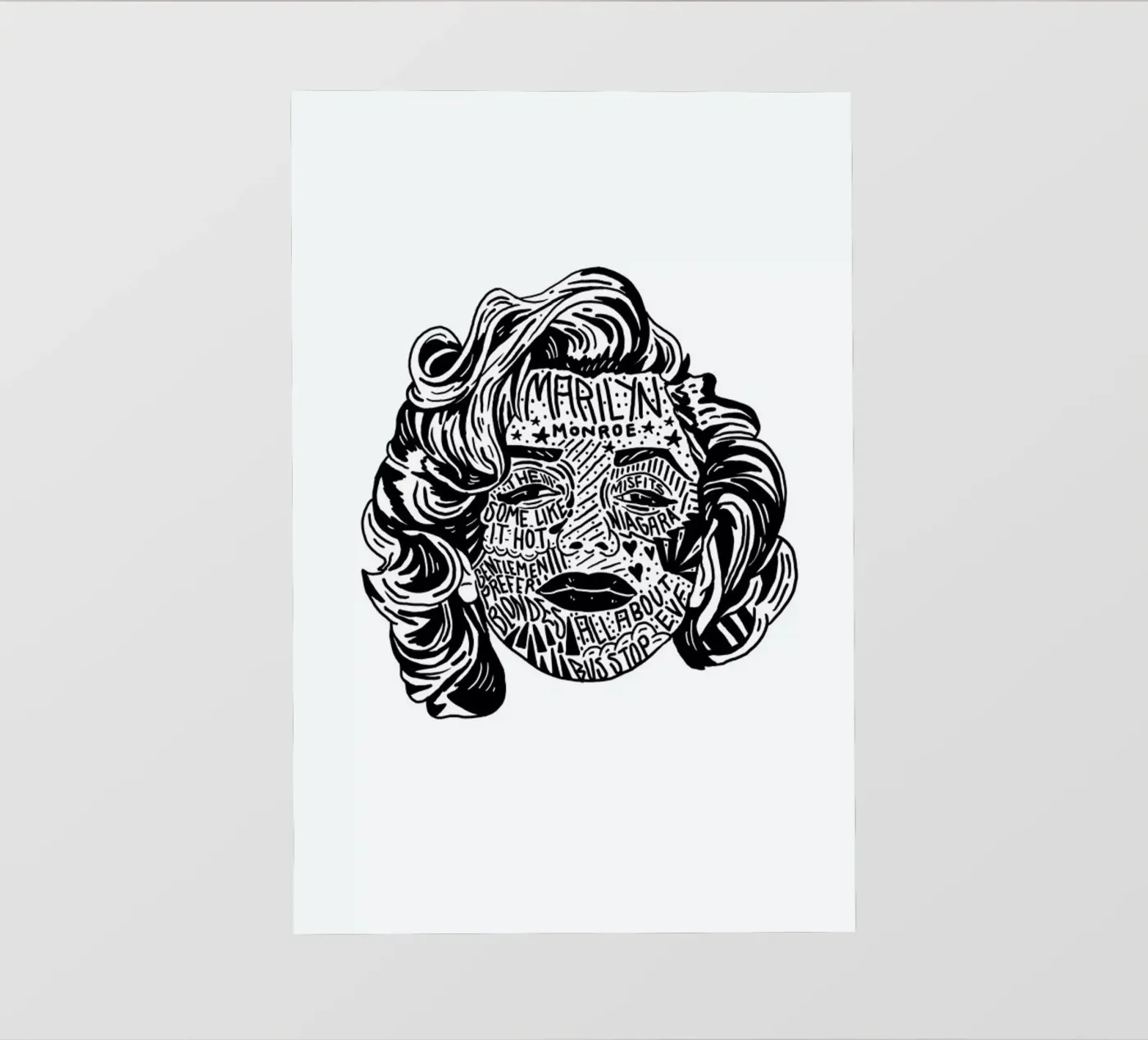 Marylin pellicola backlit da Nick Cocozza