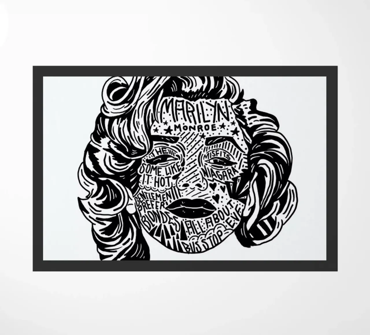 Marylin deurmat van Nick Cocozza