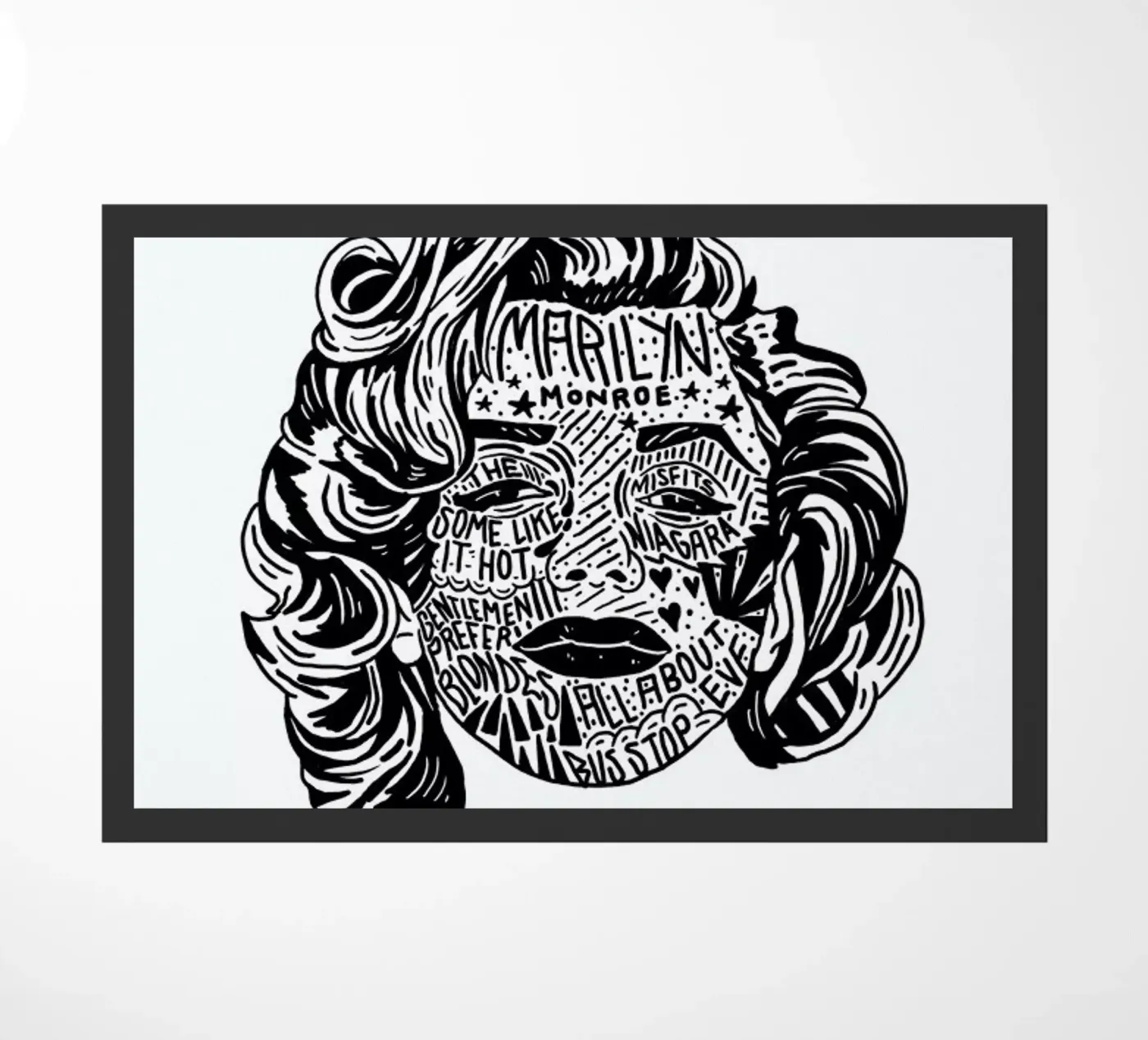 Marylin deurmat van Nick Cocozza