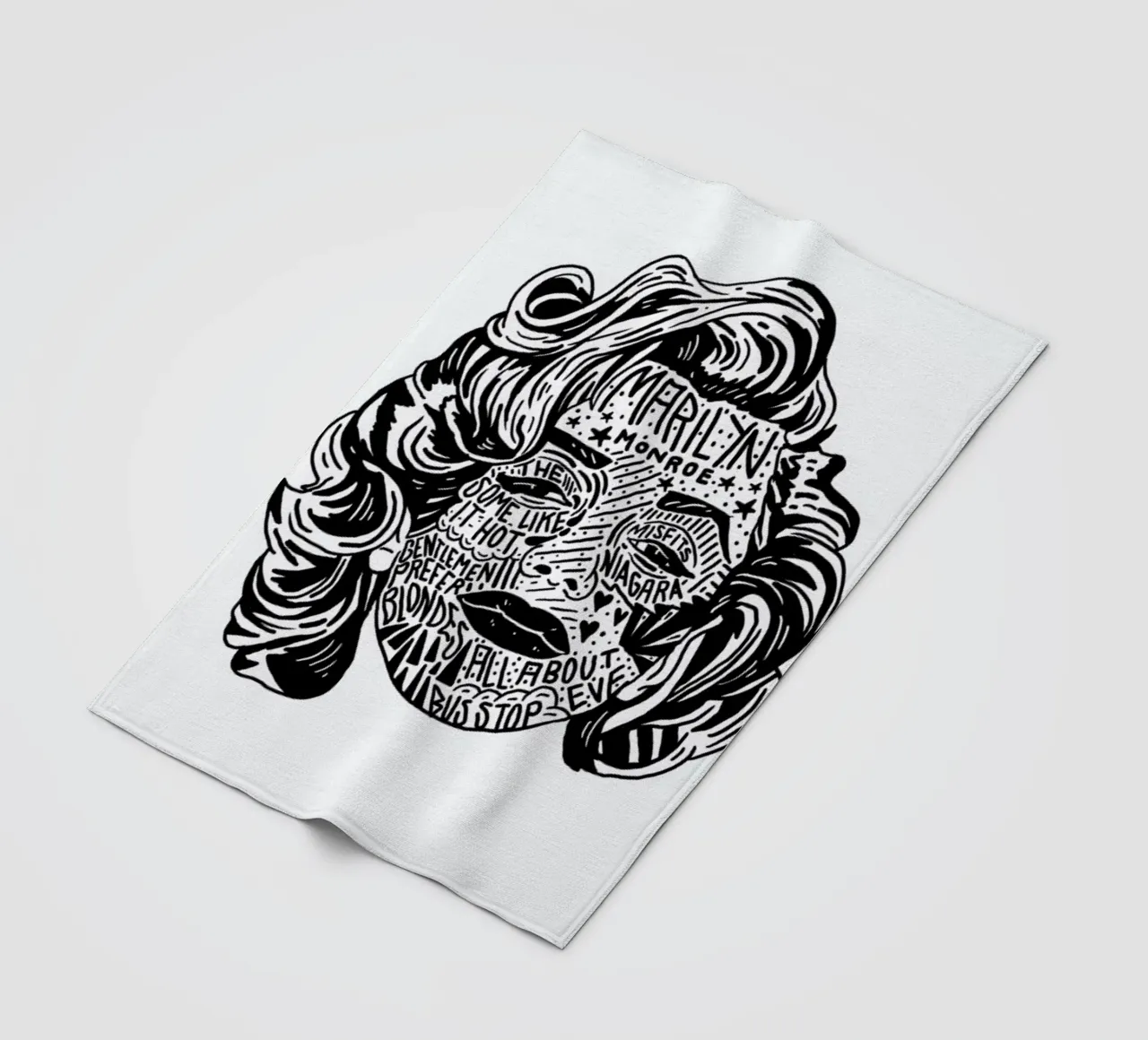 Marylin Fleecedecke von Nick Cocozza