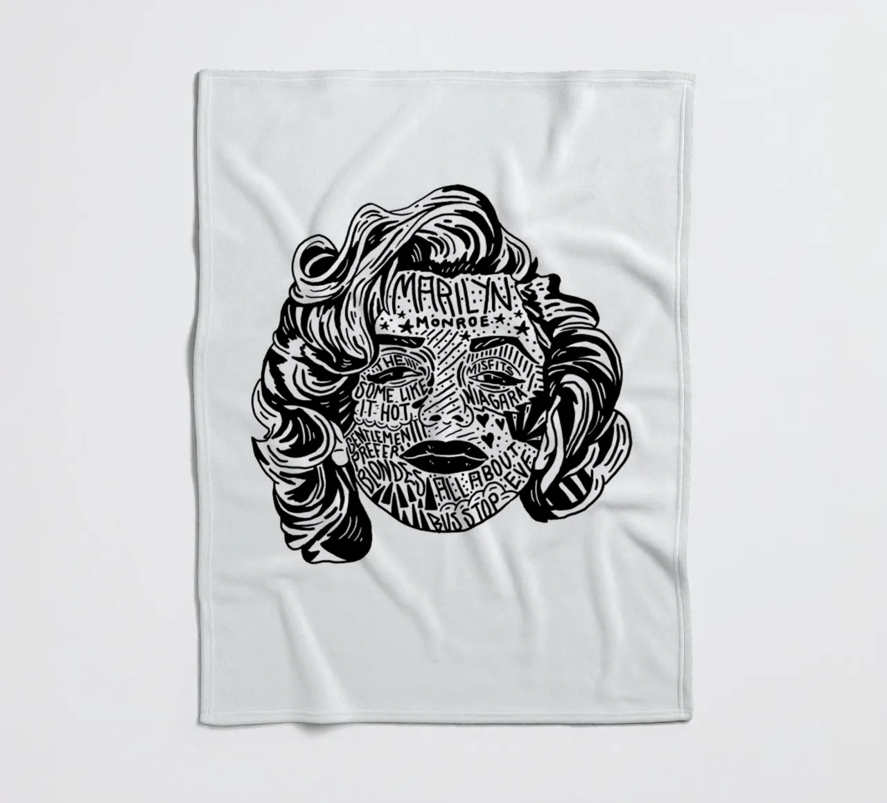 Marylin Fleecedecke von Nick Cocozza