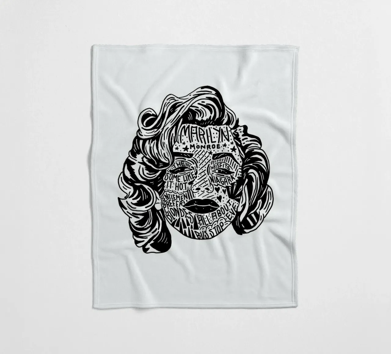 Marylin Fleecedecke von Nick Cocozza